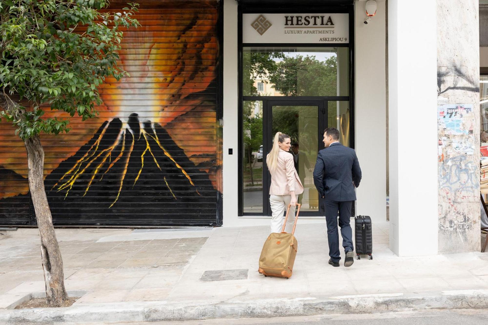 Aparthotel Hestia - Asklipiou 9 Atenas Exterior foto